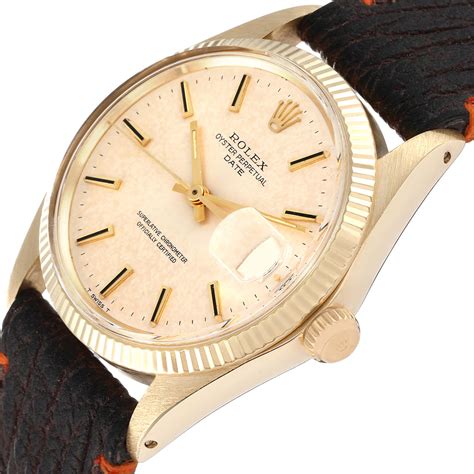 rolex model 1503|14k gold Rolex watch.